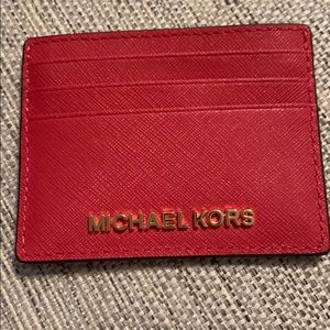 Michael Kors  leather card case